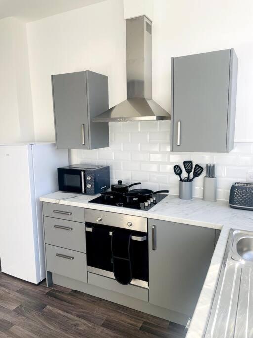 #2Bs 1 Bed Serviced Apartment Derby Exteriör bild